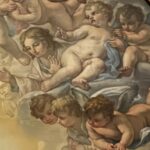 Natività con Maria, Giuseppe e il bambino Gesù